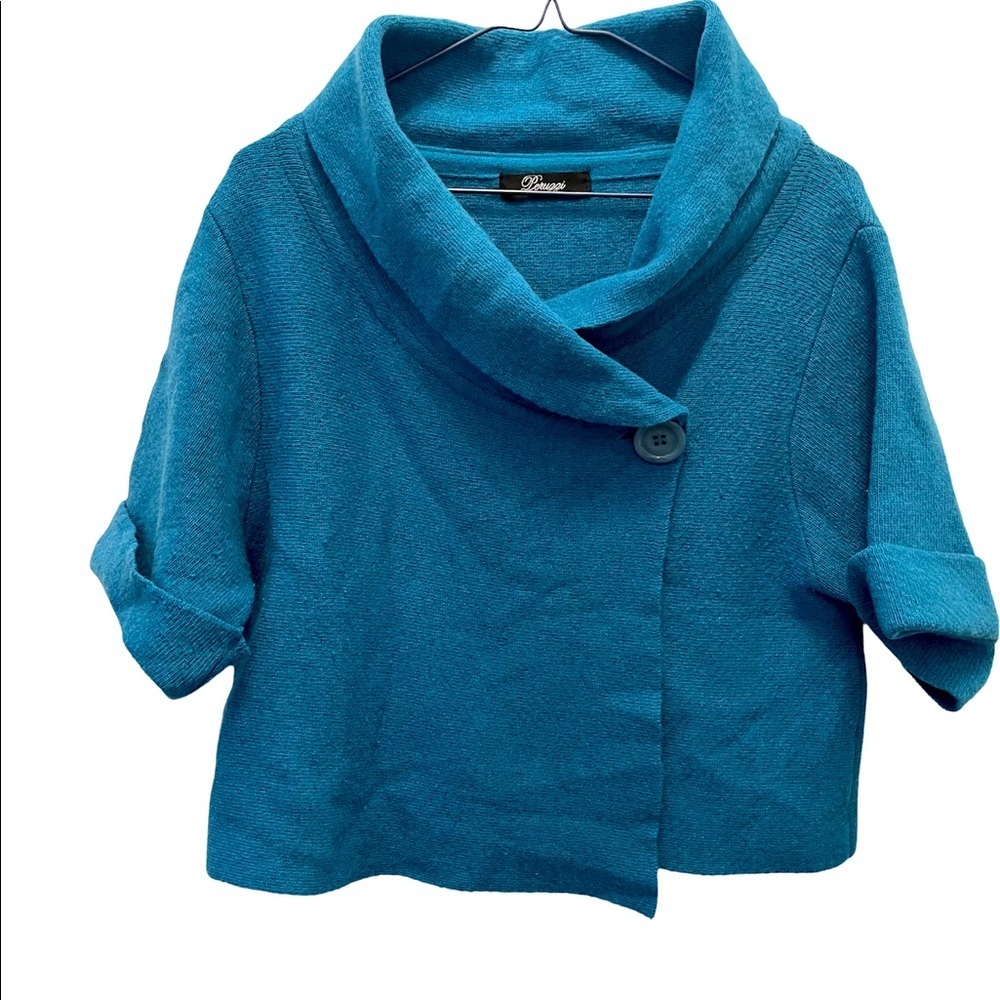 Peruzzi | Italian Wool Cropped Sweater